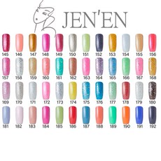 JEN’EN凝膠指甲油，多種時尚色彩選擇，安全無毒配方，持久亮麗不易脫落, 178, 1個