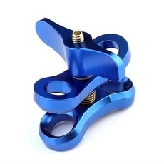 버터 클립 다이빙 브래킷 TA360 암 용 포켓 라이트 삼각대 3 트레이 어댑터 X5, 11) blue 2 holes   BGNing Logo