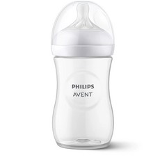 필립스아벤트 보틀 내추럴 리스폰스 니플 젖병 260ml, 1개, Clear