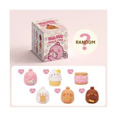 5500 몰랑 캐릭터 랜덤 피규어 간식타임