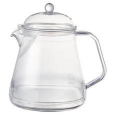 AKEBONO 曙產業 防摔不易破茶壺, 1個, 透明