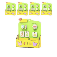 민화샵 MDF 다용도 만년달력 만들기 S2301200, 혼합색상, 5개