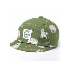 JUMEE 台灣製 GREEN-CAP 日系可愛森林熊系列超萌嬰兒帽，柔軟舒適，遮陽護眼