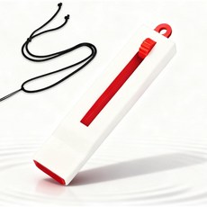 보컬 트레이너 호흡 훈련 저항 조절 목소리 향상, 빨간색 목걸이