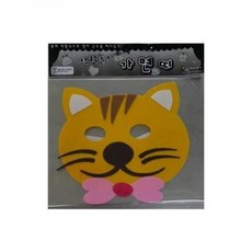 청양역할놀이가면띠/동물가면띠/고양이, 1개, 단일상품1