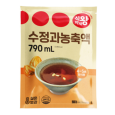 식자재왕 수정과농축액, 790ml, 11개