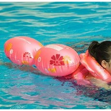 泳樂寶7代加厚彈性三氣囊蛇形泳圈 成人兒童適用 舒適安全, 1個, 粉色魚泡泡（買三個泳圈免費送）, 粉色