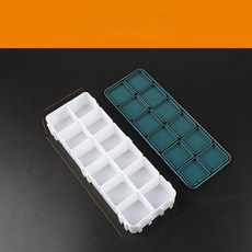 수채화 팔레트 12 24 36 48 고체물감 방탄 고무, 1개, 소프트 뚜껑 12칸, 기본 색상