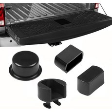 4개 차량 후면문 경첩 베어링 키트 축 삽입 왼쪽과 오른쪽 적재함 및 문 측면용 다목적 호환 덕스 램 포드 F시리즈 트럭 검정색, 4개 차량 후면문 경첩 베어링 키트 축 삽입 왼쪽과 오