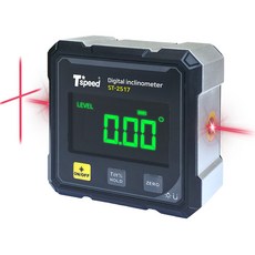 Tspeed 디지털 수평계 각도계 ST-2517 레벨기, 1개