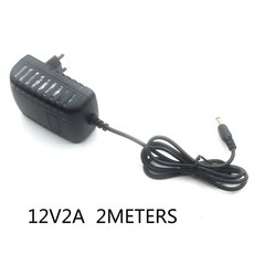 LED 조명 모니터 EU 플러그 AC 전원 공급 어댑터 충전기 Viltrox L116T L132T 용 100-240V-DC 12V 2A 2000M, 03 영국