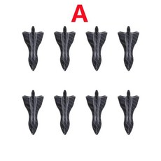 컨버터블 쿠페 샤크핀 루프 스포일러, 14. A-carbon-8pcs, 기본