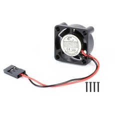 RCAWD 25 x mm RC 모터 냉각 팬 방열판 예: ARRMA 타이폰 화강암 모하비 그롬 및 취미 모델용, RCAWD 25 x mm RC 모터 냉각 팬 방열판,