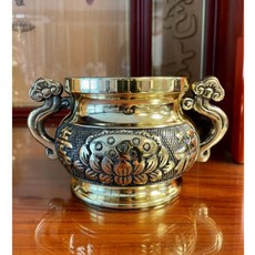 3寸8福壽祖爐 公媽爐 祖先爐 銅製 祭祀用品 敬祖 祭拜祖先 祈福, 1個