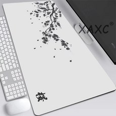 跨境速賣通一件代發櫻花鼠標墊灰色筆記本電腦遊戲桌墊櫻花鼠標墊, 1個, PVC;80*40mm厚3mm;a4:如圖