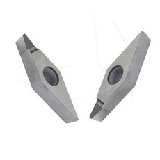 PCD 인서트 터닝 알루미늄 용 CNC 구리 선반, 비철금속 VBGT160402 PCD1, 1개