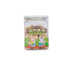 nu4PET 陪心寵糧 塊肉農場 夾心凍乾 雞肉雞肉凍乾鬆 貓零食 狗零食, 1個, (凍乾25g)花花世界-雞肉x花椰菜,單罐