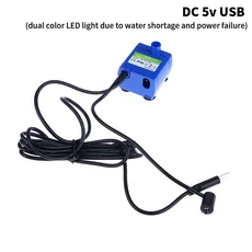 미니 DIY 저소음 모터 펌프 5V DC USB 워터 펌프 액세서리 DR-DC160 애완 동물 고양이 마시는 그릇 워터 디스펜서 애완 동물