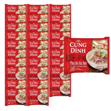베트남 Cung Dinh Pho 봉지 라면 소고기 68g x 30개