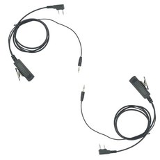Pdflie K1 to 3.5mm Radio Adapter Genearal Aviation Headphone Adaptor with One-Touch Push-to-Talk B, Pdflie K1 to 3.5mm Radio Adapt