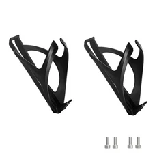 도로 사이클링용 초경량 플라스틱 물병 케이지 MTB 산악 자전거 홀더 소켓 액세서리, Black