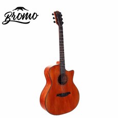 Bromo BAT2MC 全單板 OM桶缺角民謠吉他, 1個