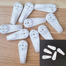 못 달린 후크 걸이 특대 5P 벽옷걸이 벽걸이후크, 빠른배송
