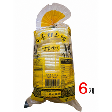 경기원푸드 누룽지스낵, 6개, 120g