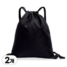 스포츠 신발가방 편리한 수납과 다용도로 활용 가능한 슈즈백 짐색, 2개입, 블랙, 2개