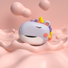 DFMEI 戲水螃蟹泡泡機玩具兒童浴室洗澡電動音樂螃蟹吐泡泡機, 1個, 紫色-獨角吐泡泡【中文】:如圖