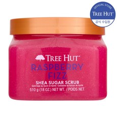 트리헛 시어 슈가 스크럽 라즈베리 피즈, 1개, 510g