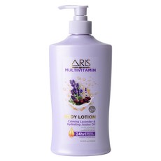 아리스 카밍 라벤더 & 하이드레이팅 호호바오일 바디로션, 550ml, 1개