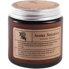 YP香氛 香氛蠟燭 居家香氛 舒緩身心 提升生活品味, 1個, 80ml, 檀香烏木