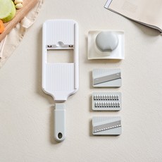 모던하우스 매일쓰는 쓰리인원 핸디 슬라이서 + 채칼 3종 세트, 1세트, 혼합색상