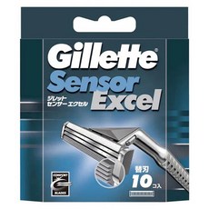 吉列 Sensor Excel 替換刀片（10 片）, 1個, 10個