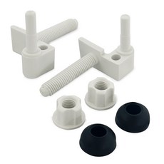 국내생산 하나로 변기커버 양변기 연결볼트2P 시트고리 커버교체 변기 부속품 변기나사 좌변기, 1세트