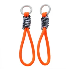 파라코드 꼰 우븐 키 체인 손목 로프 전화 케이스 분실 방지 스트랩 링 생존 도구 배낭 버클 12cm, 21 Color 20