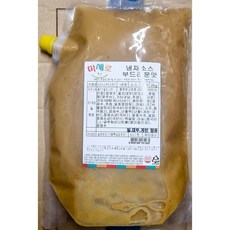 냉채소스 혜성 부드러운맛 2K, 2kg