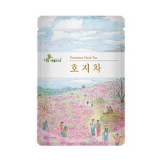 아름드레 친환경 삼각티백 호지차 25티백 / 장인의 손길로 만든 고소하고 부드러운 구운녹차의 깊은 풍미, 1개, 25개입, 1.1g