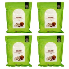 코코넛 분말 1kg 4개 건조 코코넛파우더 디저트 베이킹