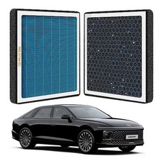 퓨어에어 그랜저 GN7 헤파 활성탄 듀얼 에어컨필터[호환], PRE-02, 1개, 그랜저GN7