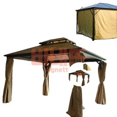 루프탑 정자 A 300x400cm 야외정자오두막