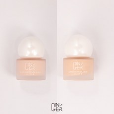 Ginger Makeup 亮顏發光套組，打造透亮光澤肌，改善膚色不均，深層滋潤保濕, 1個