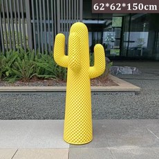 선인장 대형 매장용 디자인 행어 1.5m 가게 옷 행거, 브라이트 옐로우