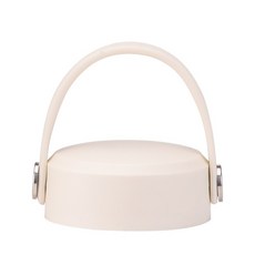 現貨速發 1L/650ML不鏽鋼保溫杯杯蓋 便攜提手運動水壺杯蓋 車載咖啡杯蓋 彩色手提隨身杯蓋, 象牙白（一般款）, 1個