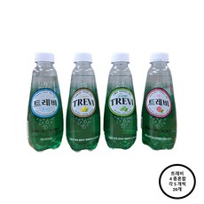 트레비 4종 플레인5+라임5+자몽5+레몬5 300ml 20펫 탄산음료