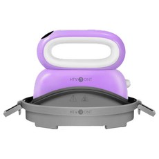 HTV론트 모자 열프레스기 캡 열프레스 16X20.5cm 승화 dtf 전사 굿즈 기계 록릭, 라벤더