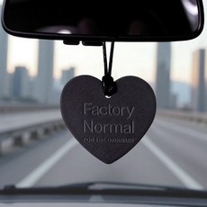 팩토리노멀 차량용방향제 블랙 테라코타 디퓨저 자동차 룸미러 선물, #우디향 Jazz Bar, 1개