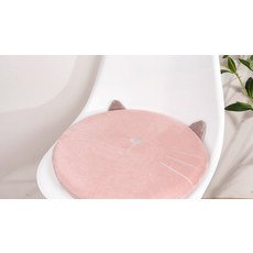 해피유통 인체공학 디자인 편안한 고양이 모양 좌석 방석 사계절 사용 가능 다양한 색상, 40*40*4.5센티미터, 7