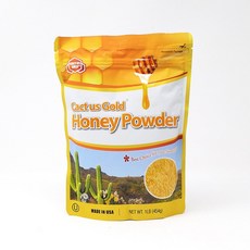 캑터스 골드 선인장 허니파우더 꿀가루 Arizona Honey Powder, 8개, 454g